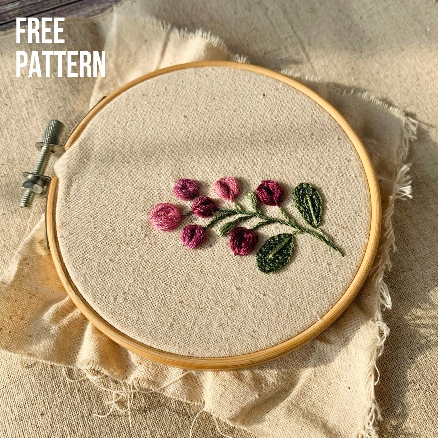 FREE Pattern by ZIG - Pink Blue Berries