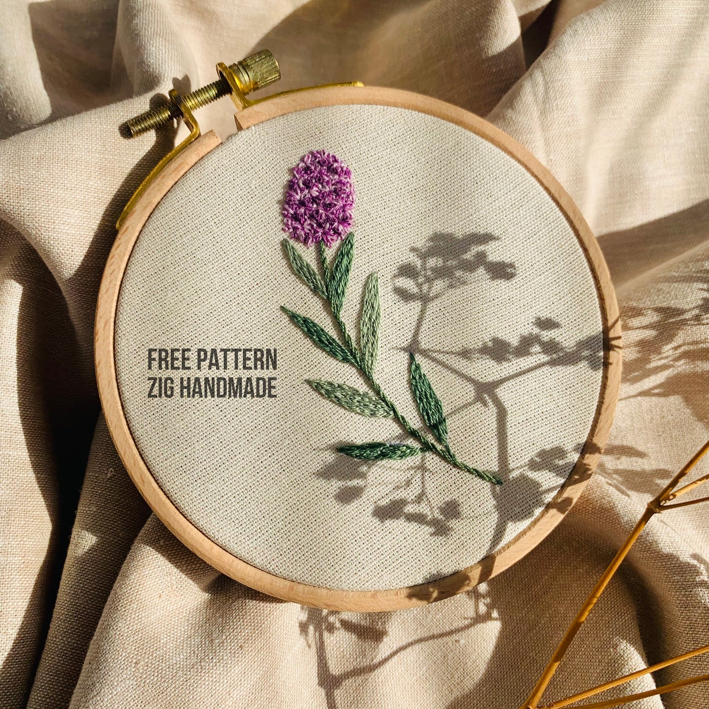 FREE Pattern by ZIG - Wild Flower 01