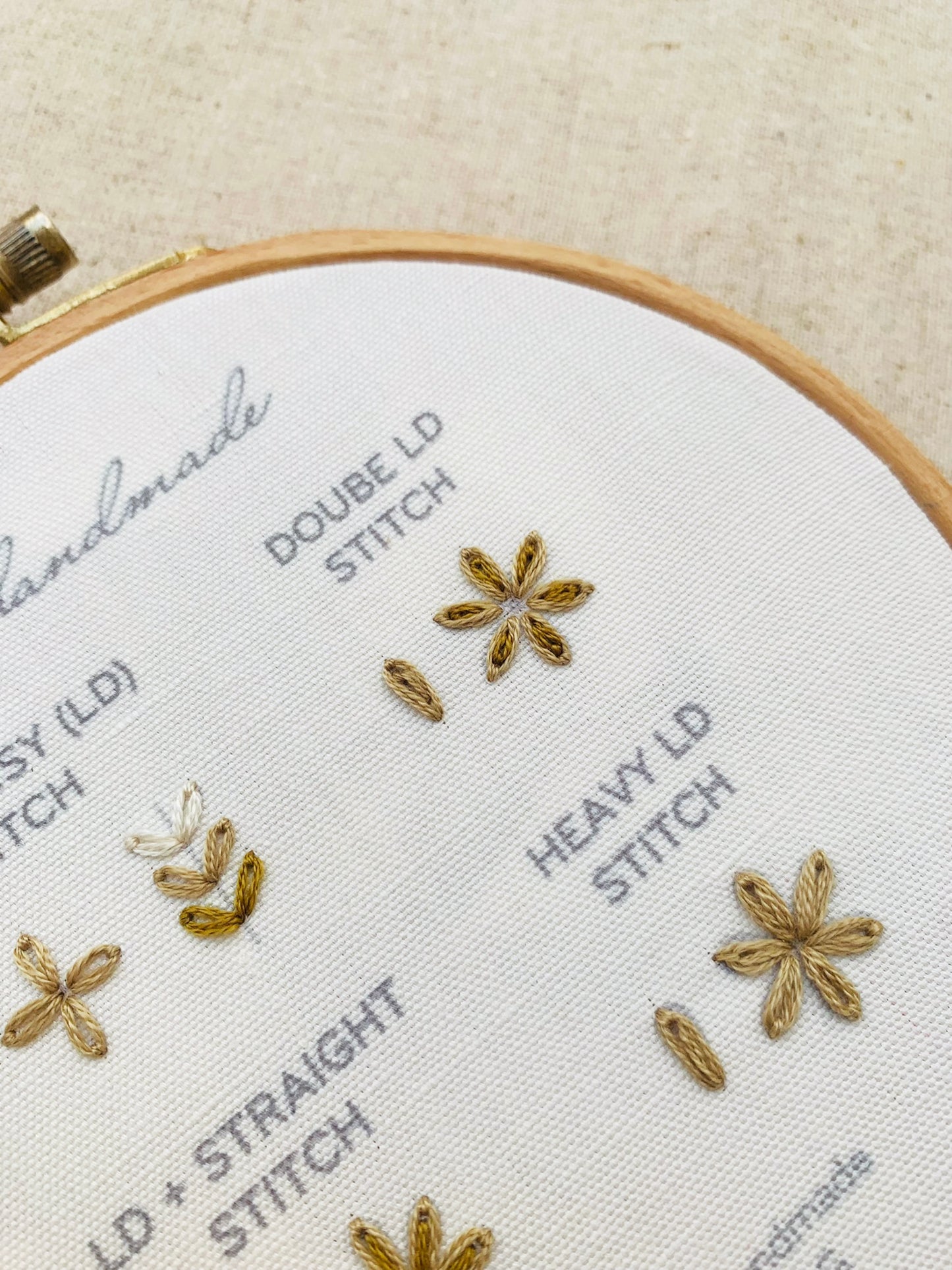 Lazy Daisy Stitch PDF Pattern - Basic Stitches by ZIG