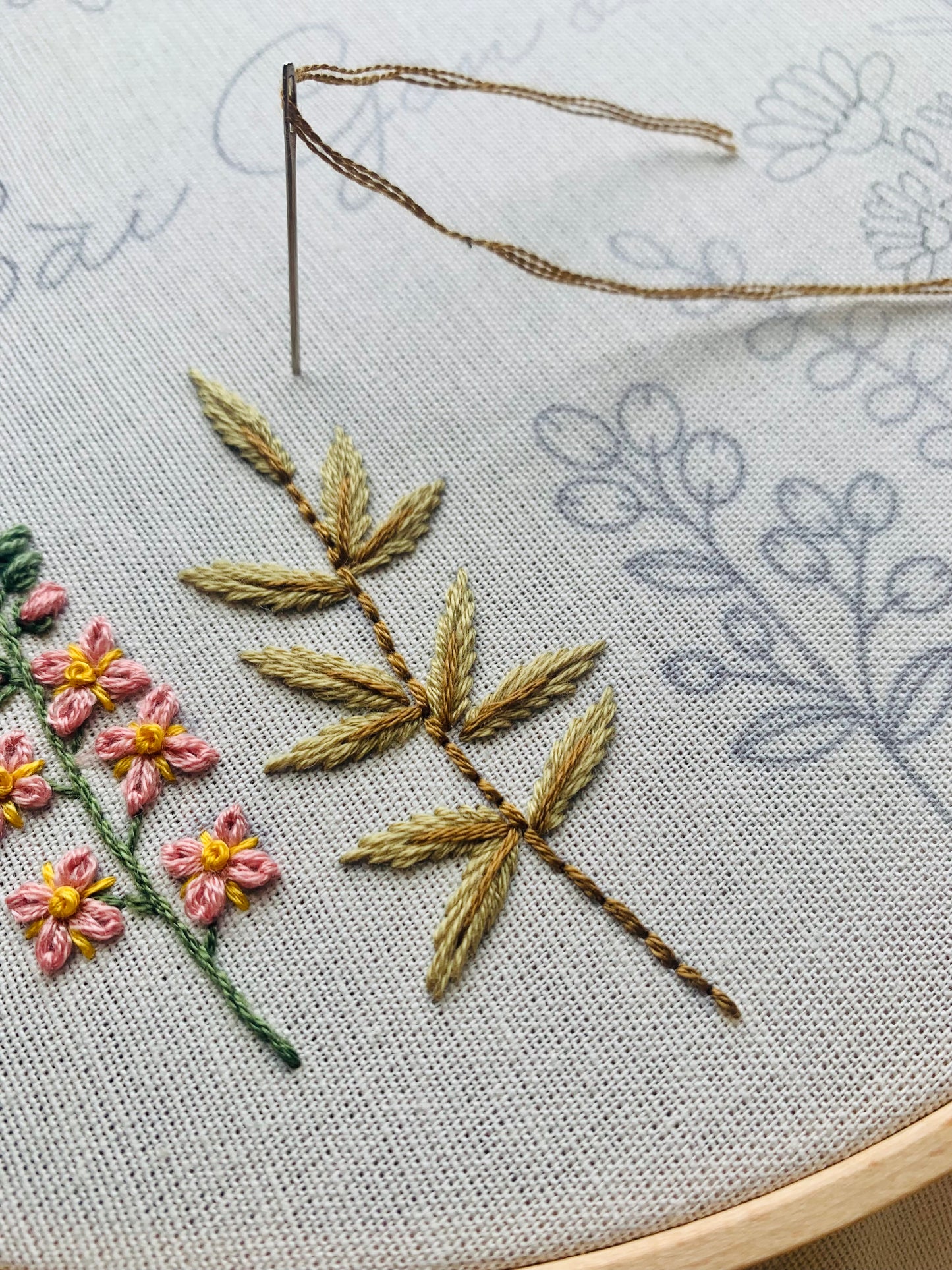 Flowers and Leaf elements - PDF Pattern by ZIG