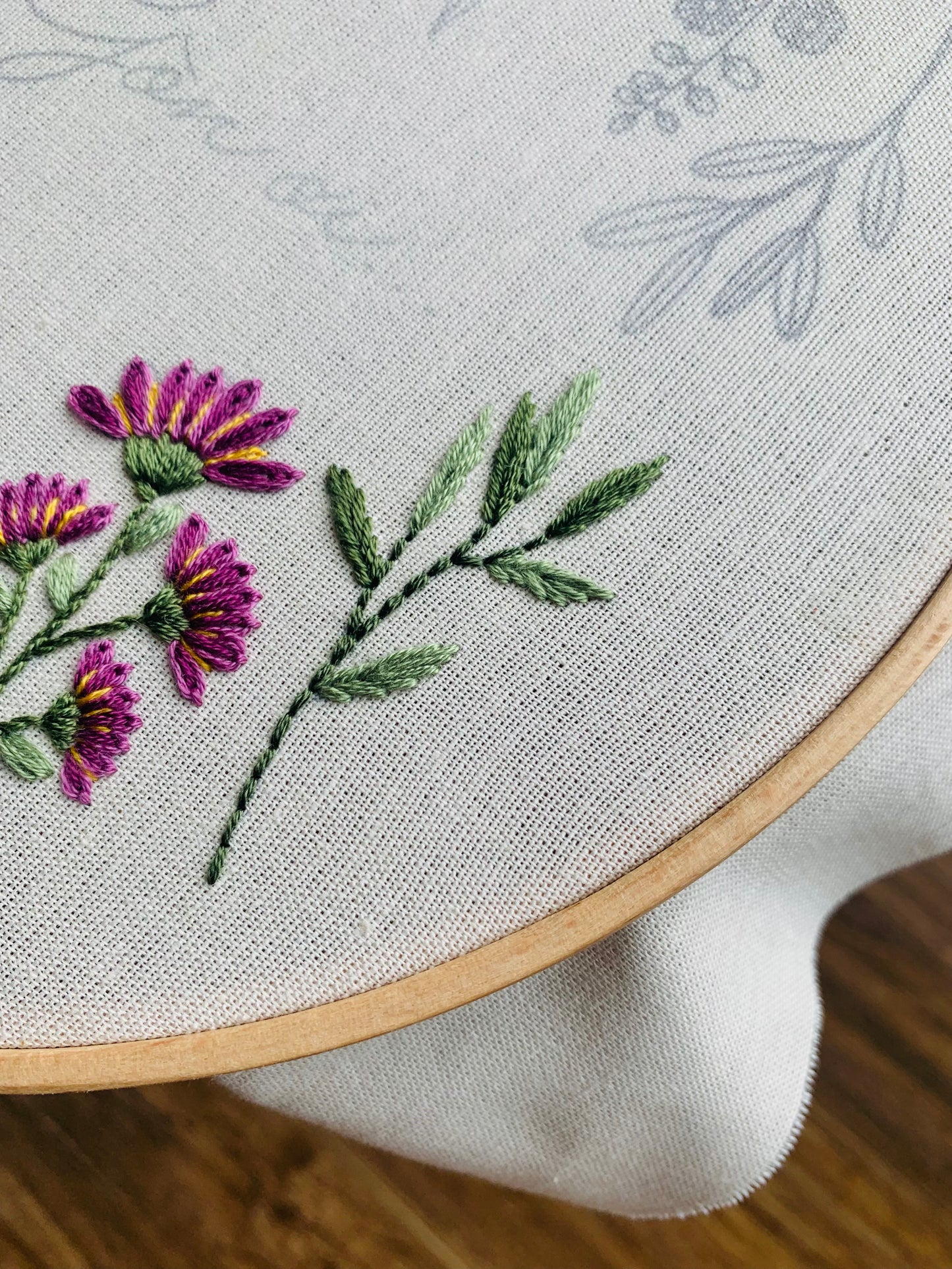 Flowers and Leaf elements - PDF Pattern by ZIG